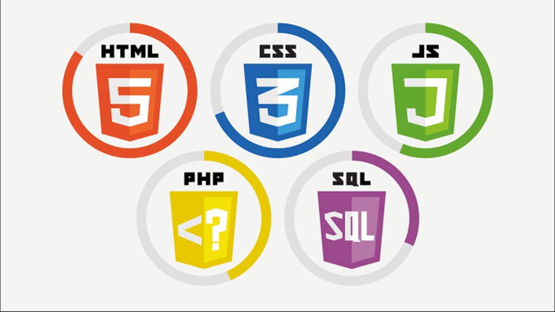 website designing and development language