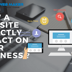 how a website directly impact on your business