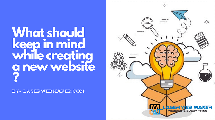 what should keep in mind By laser web maker